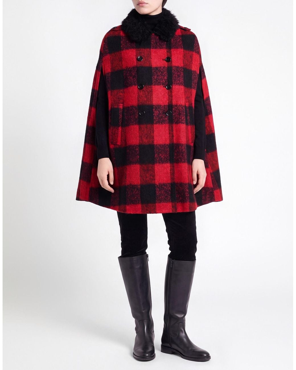 RED Valentino Red Cape