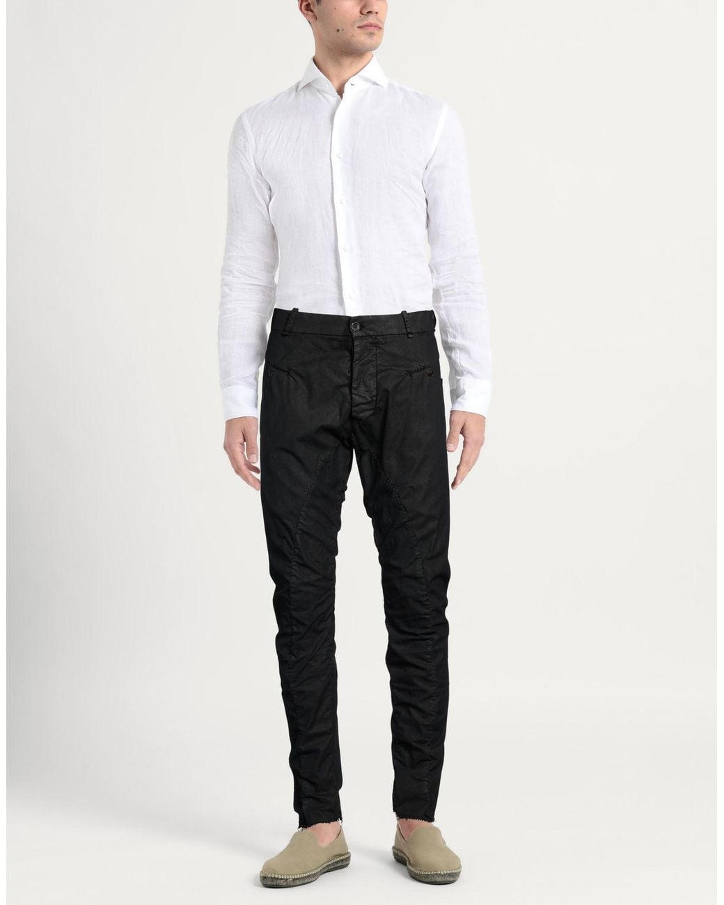 Masnada Black Trouser for men