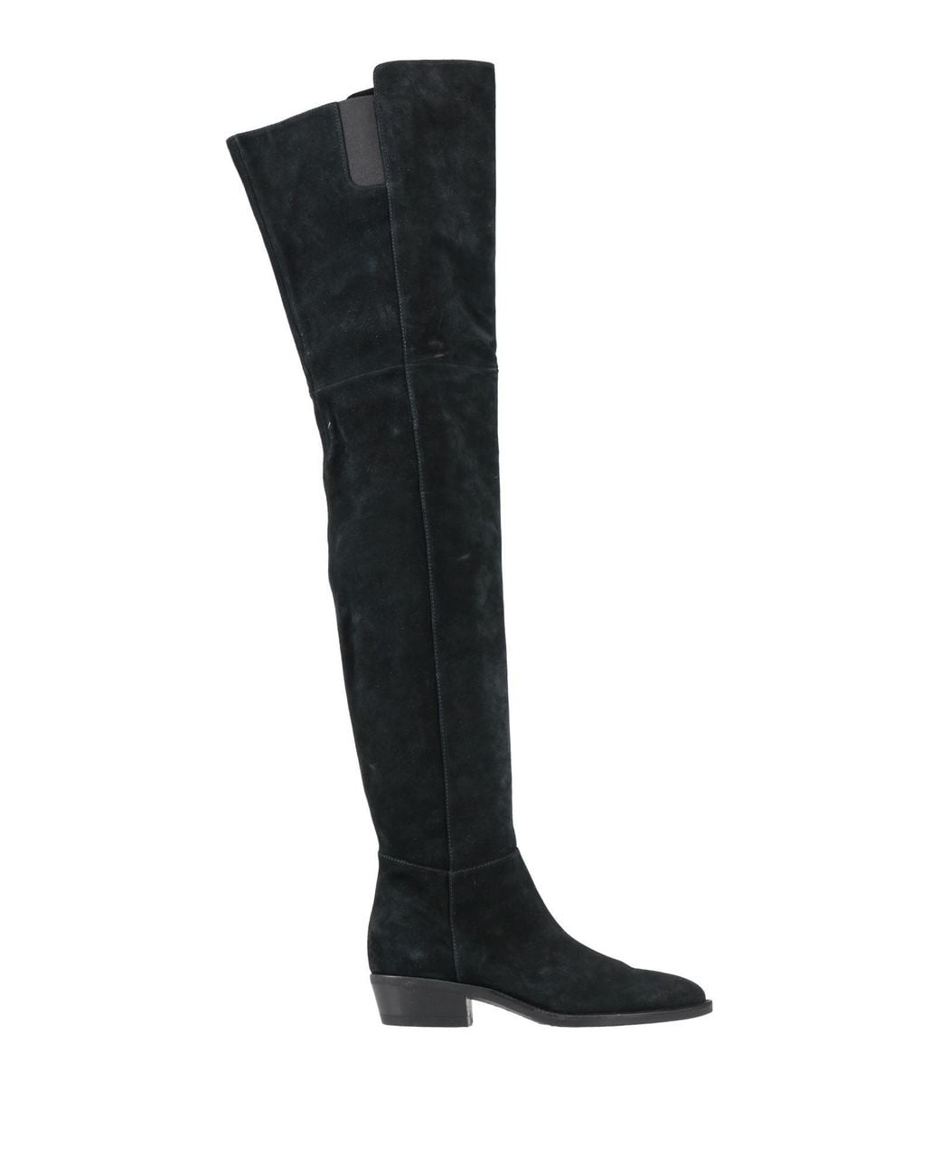 Sergio Rossi Black Boot Leather