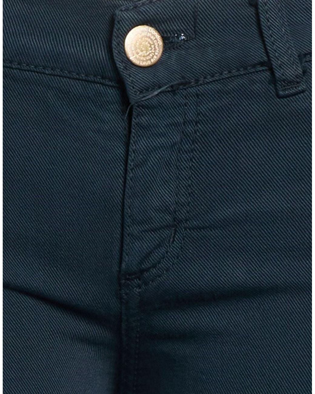 Dondup Blue Midnight Pants Cotton, Elastane