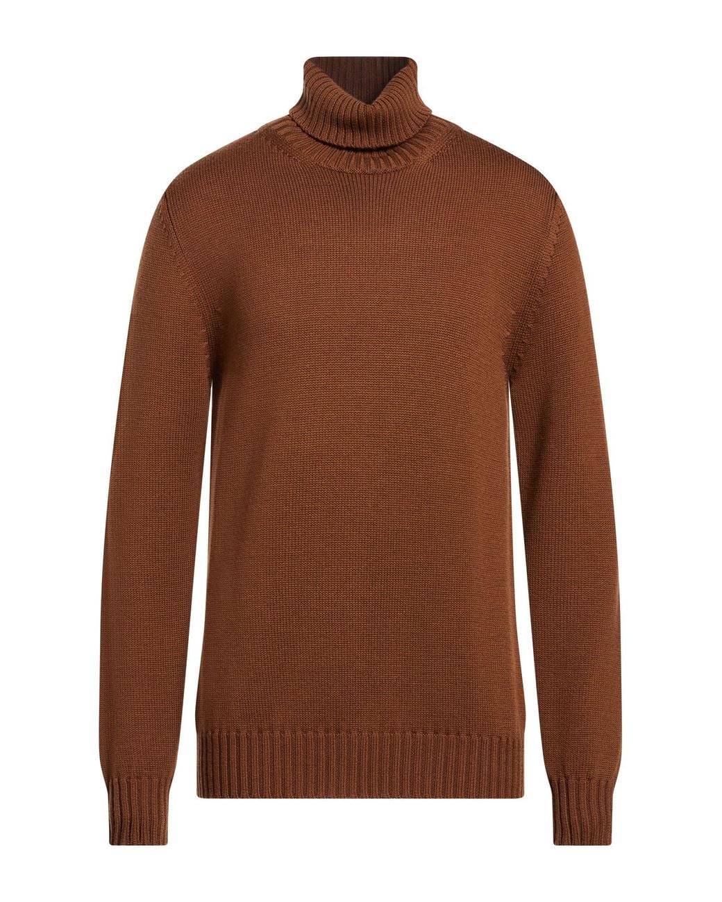 Col Roulé Alpha Studio pour homme en coloris Brown