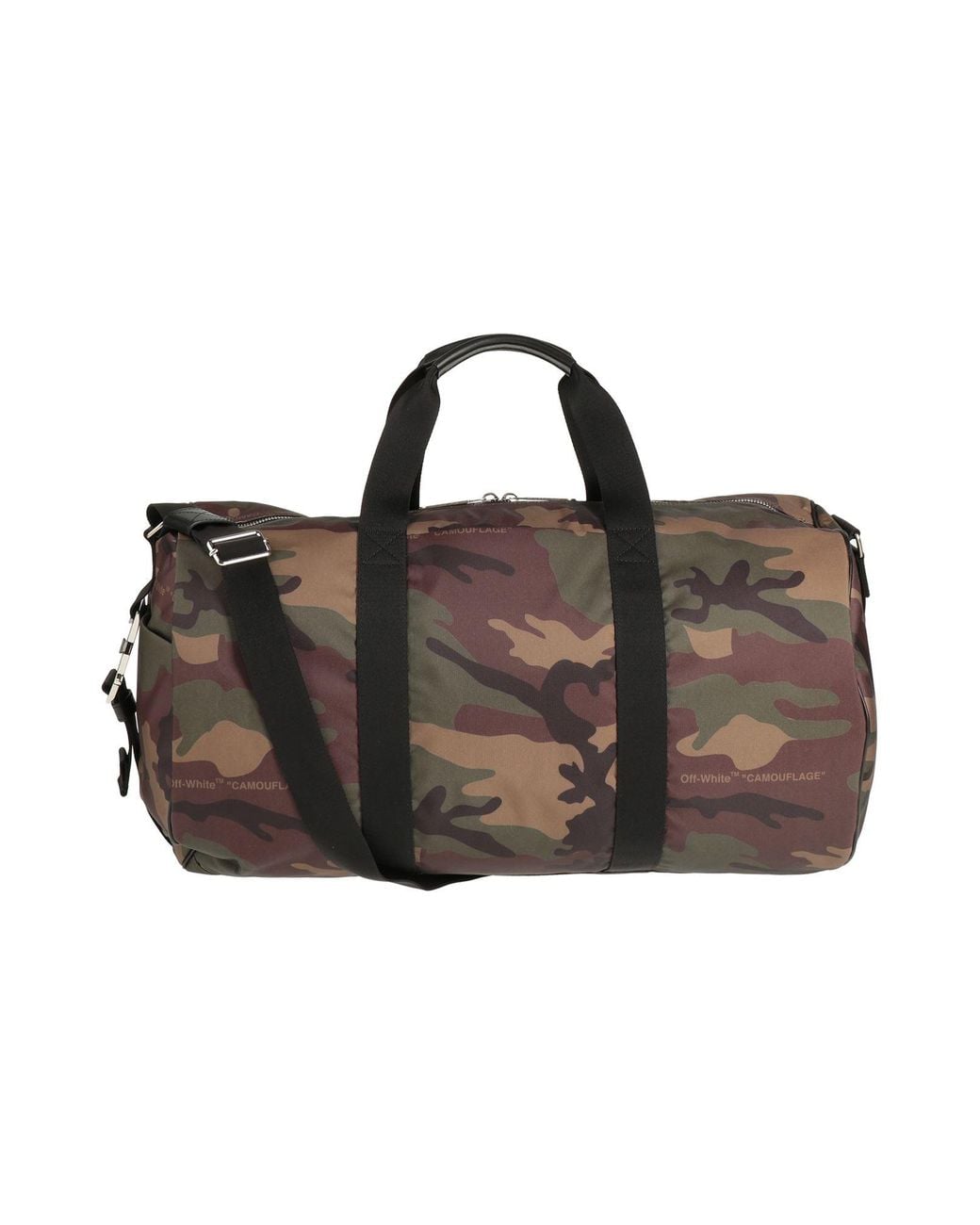 Off-White c/o Virgil Abloh Brown Duffel Bags for men