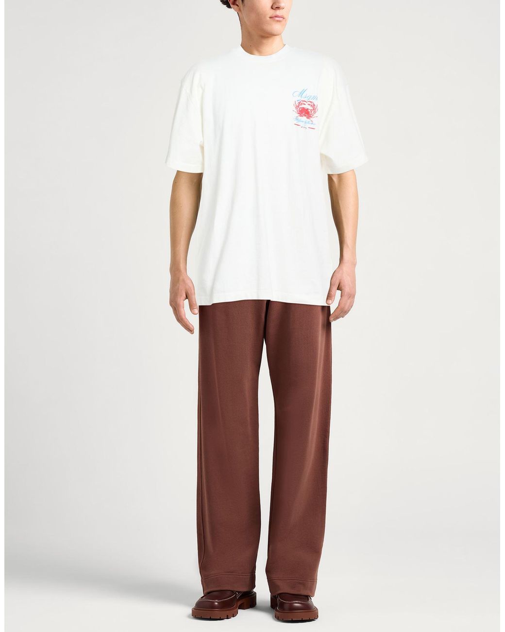 T-Shirt MSGM pour homme en coloris White