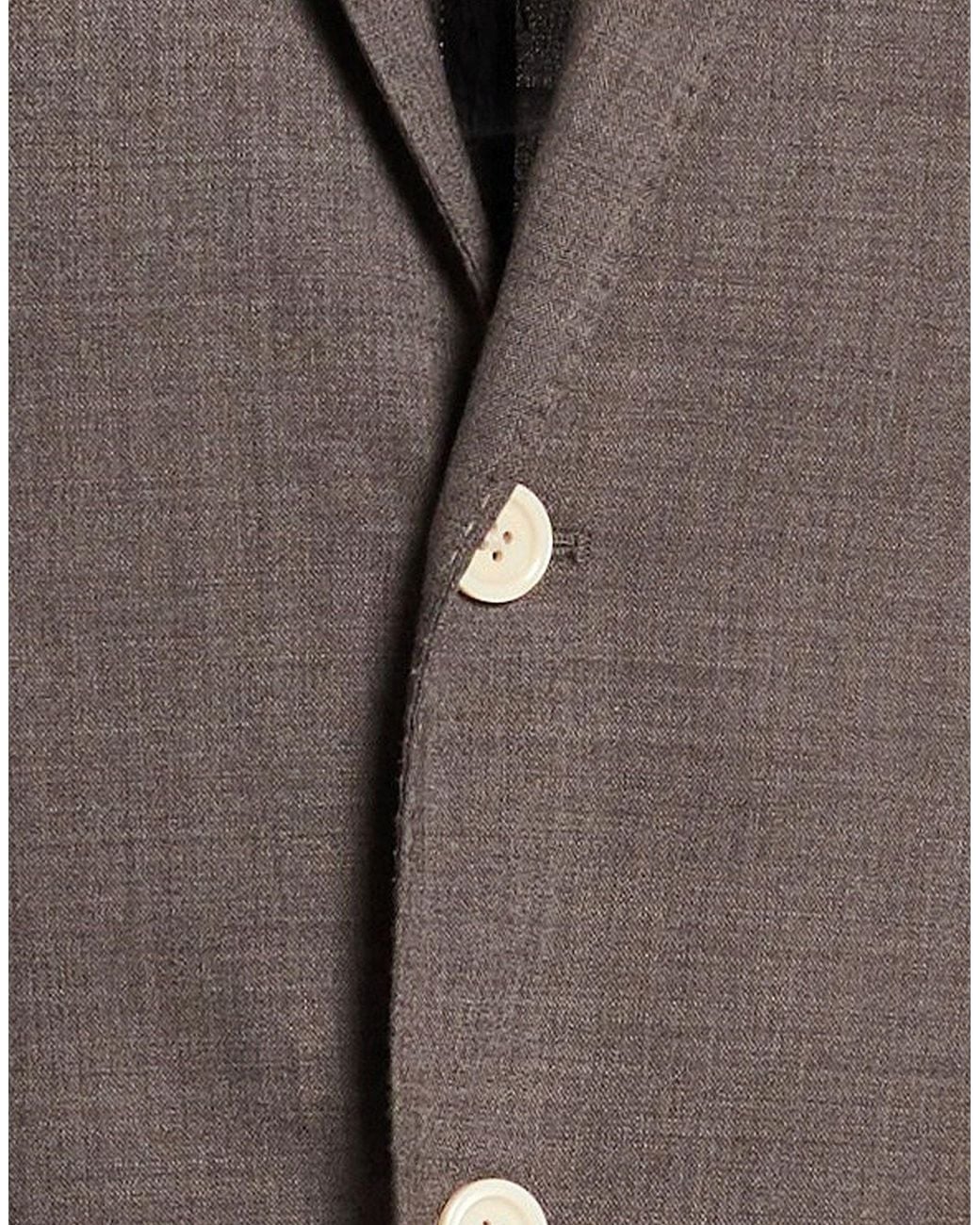 Eleventy Brown Blazer Polyamide, Wool, Elastane for men