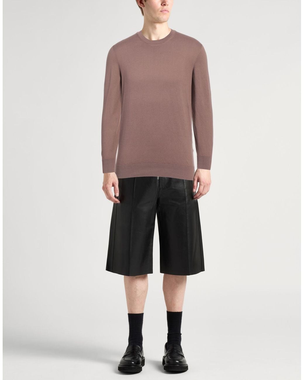 Fedeli Brown Jumper for men