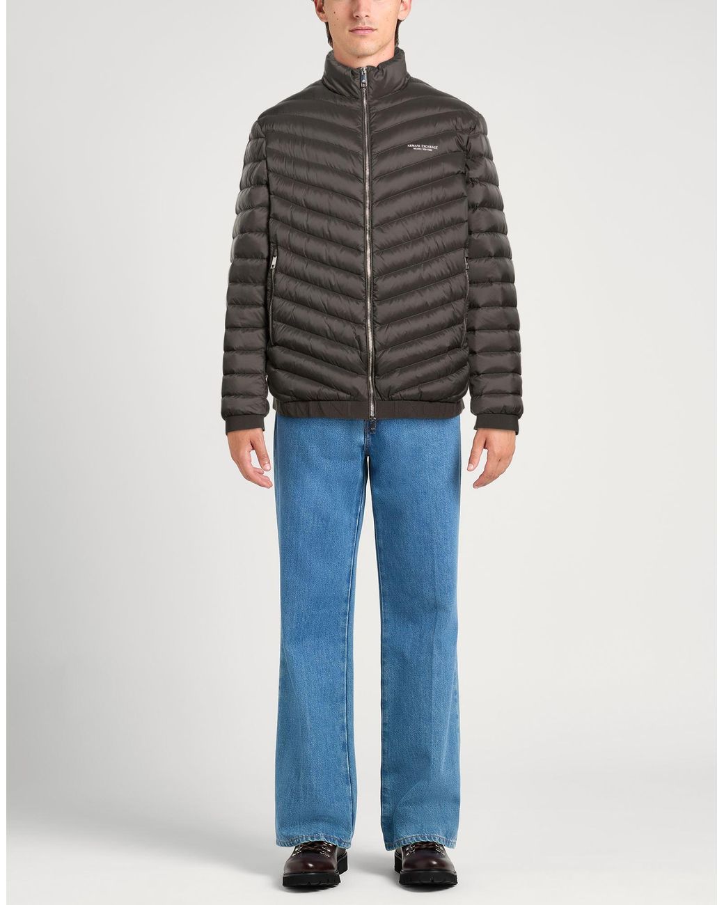 ARMANI EXCHANGE Gray Puffer for men