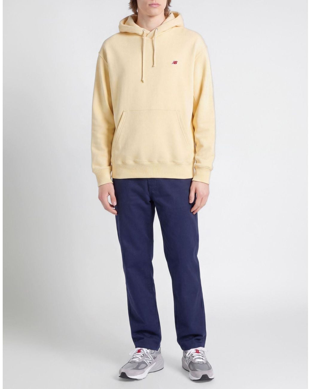 Sudadera New Balance de hombre de color Natural