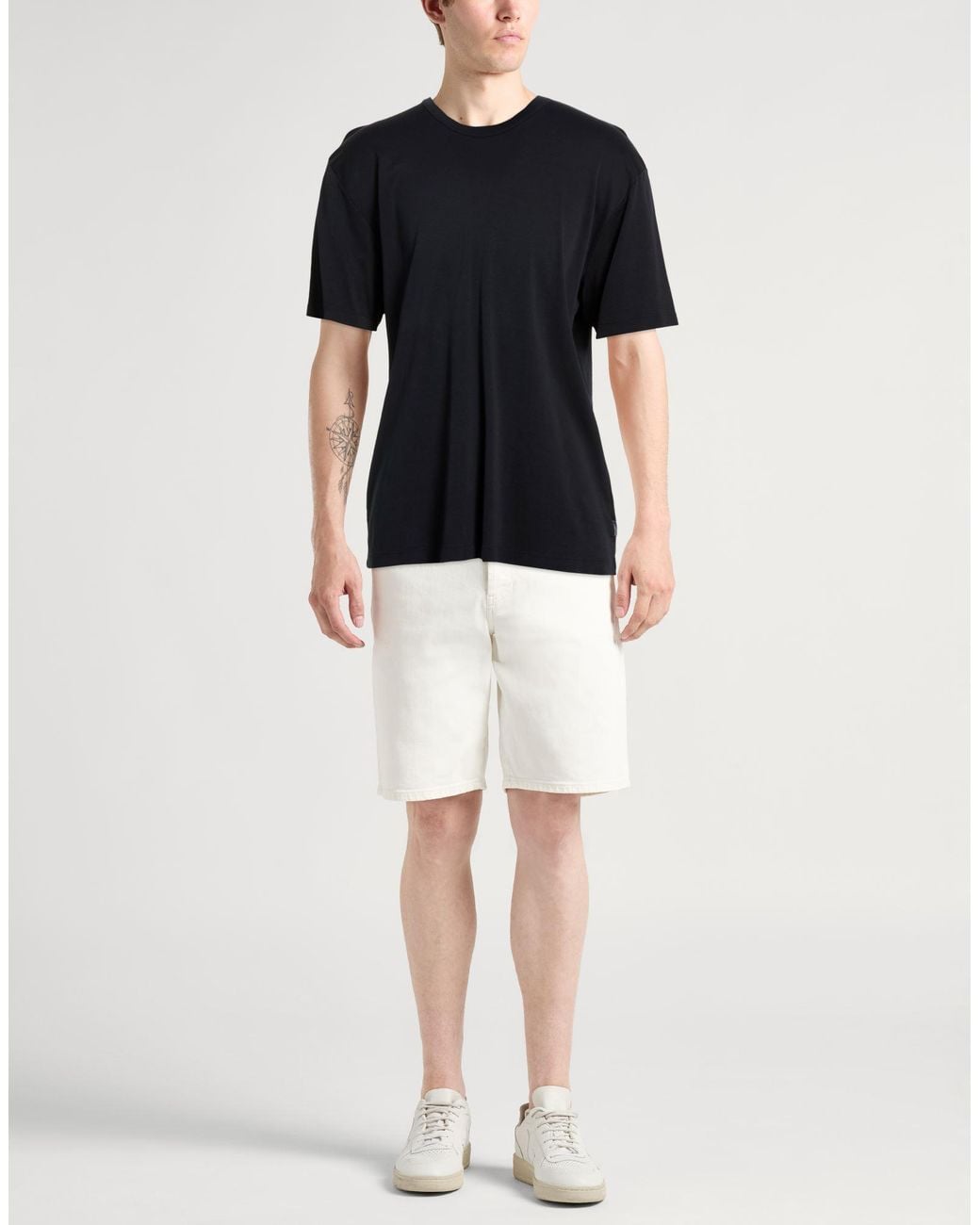 Crossley Black T-Shirts for men