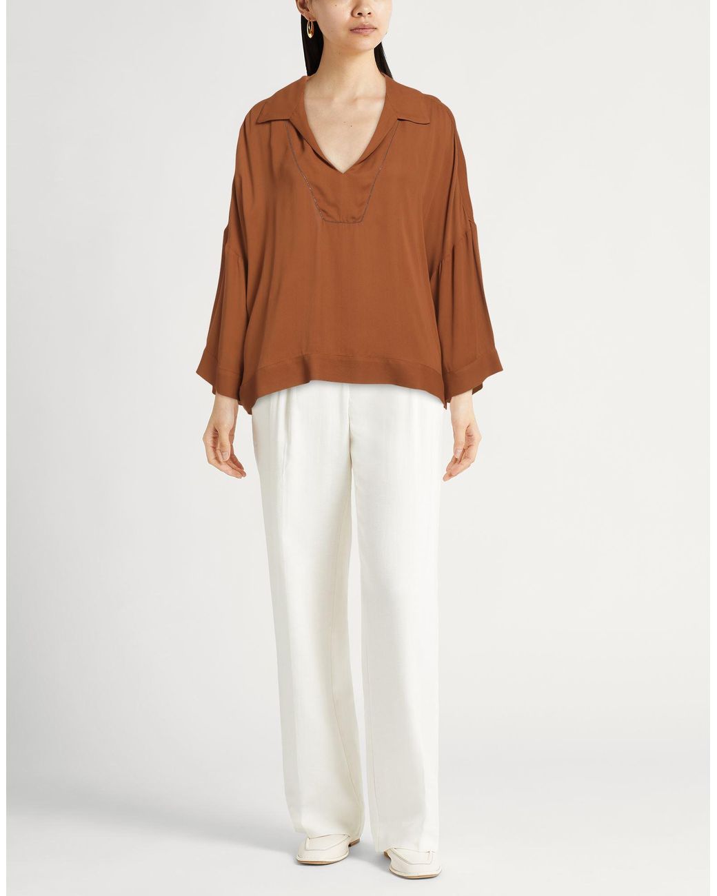 Fabiana Filippi Brown Top