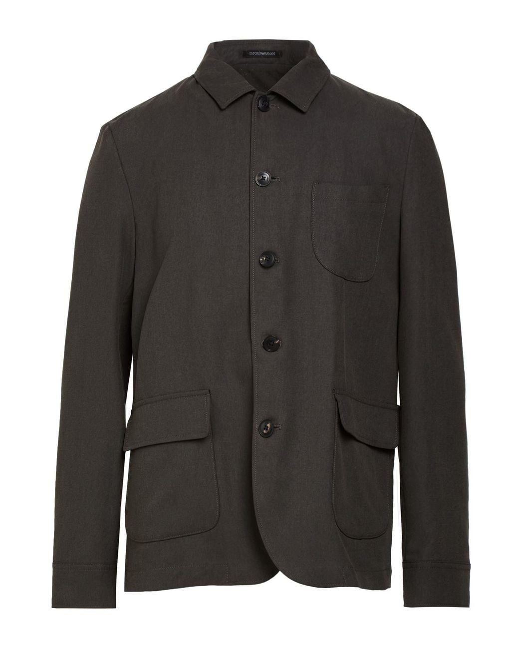 Emporio Armani Black Jacket for men