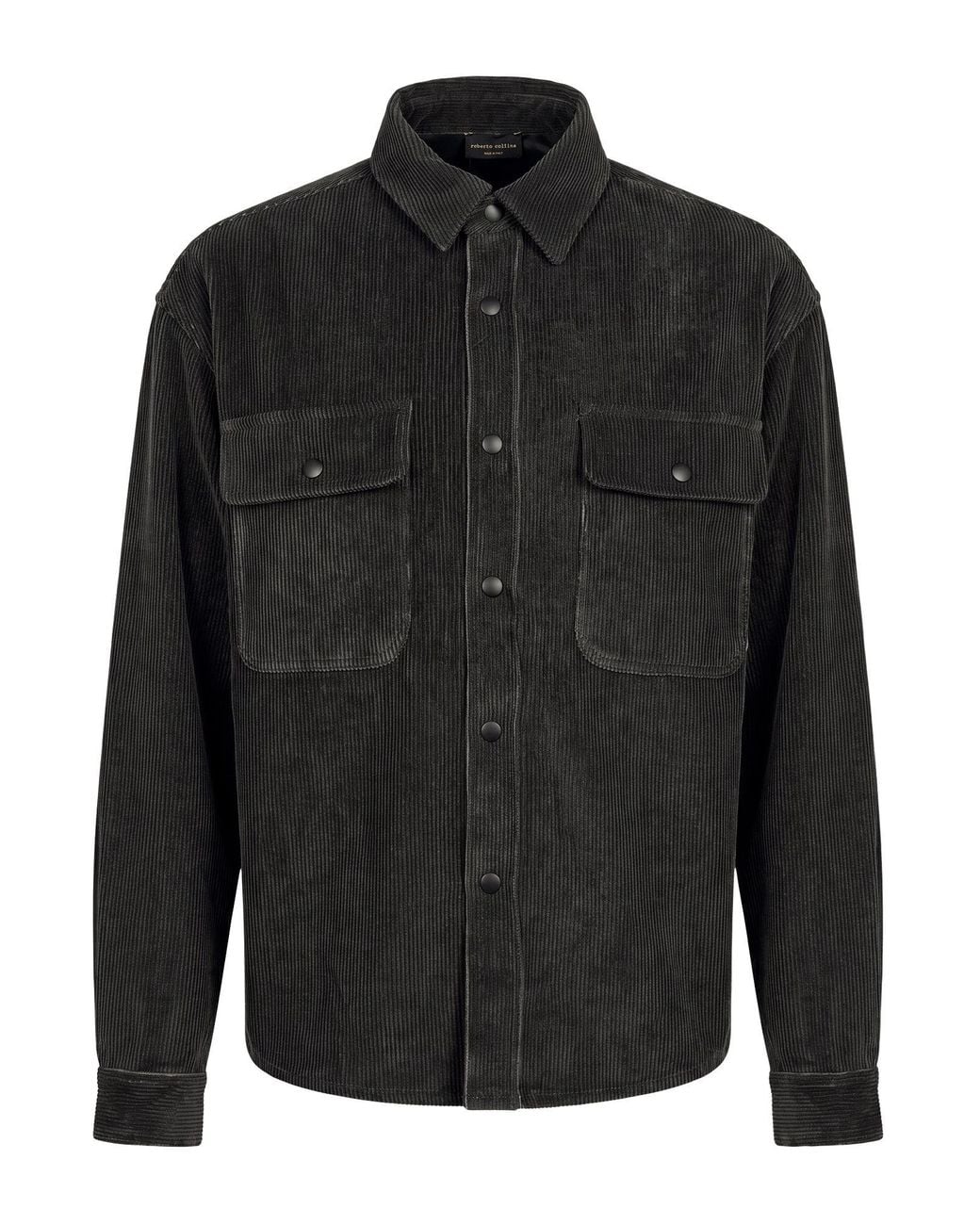 Roberto Collina Black Jacket for men