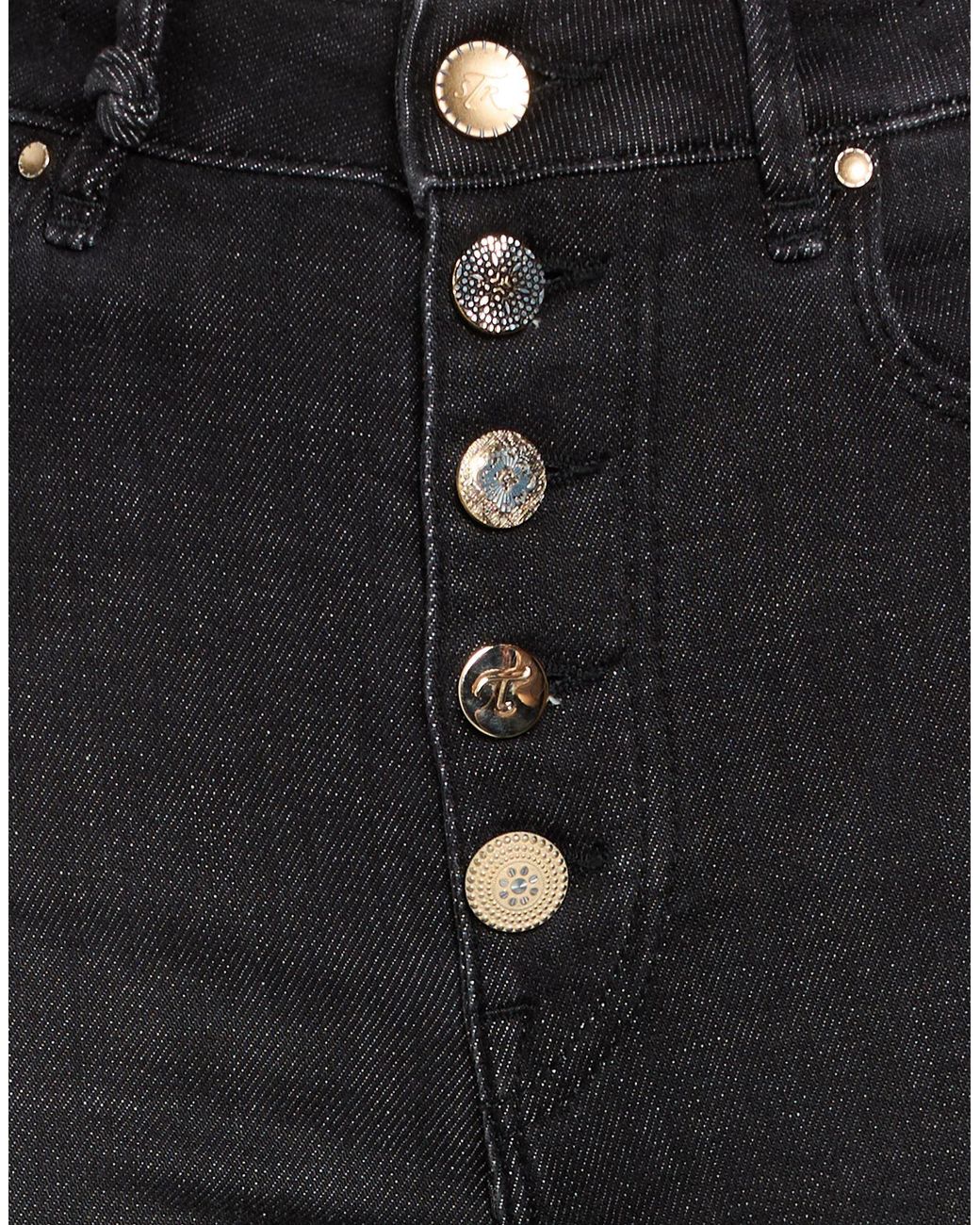 Tramarossa Black Jeans Cotton, Polyester, Elastane
