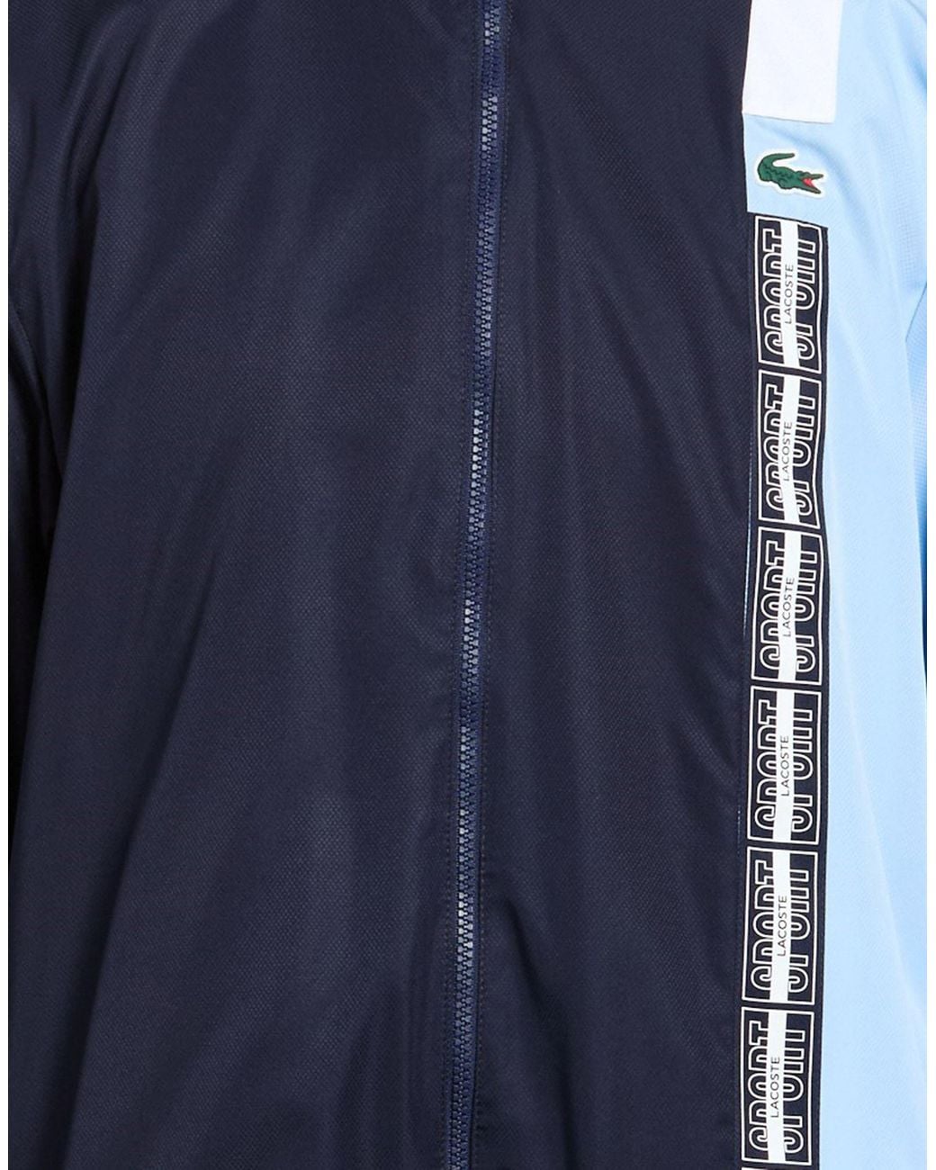 Lacoste Blue Jacket Polyester for men