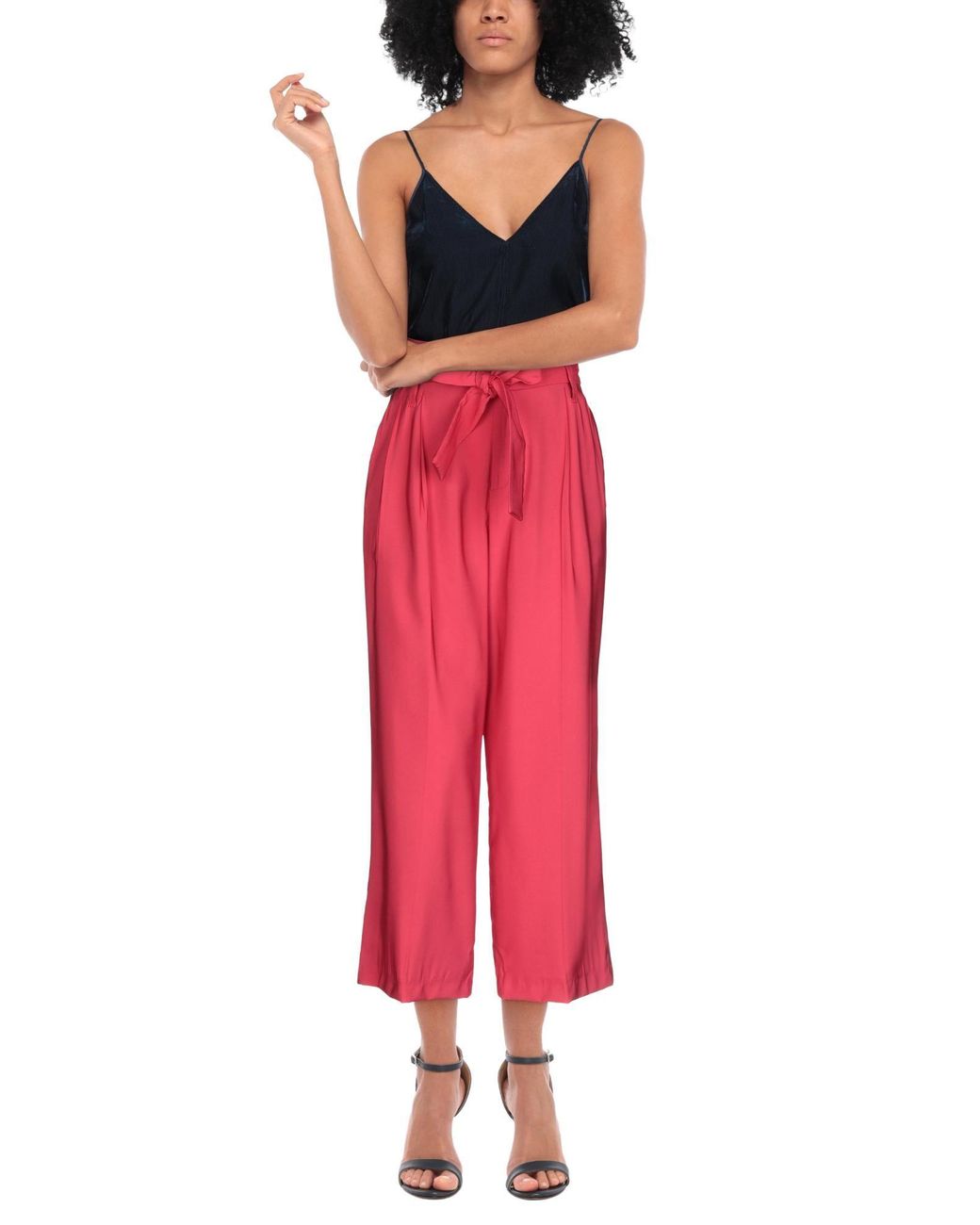 Liu Jo Red Trouser