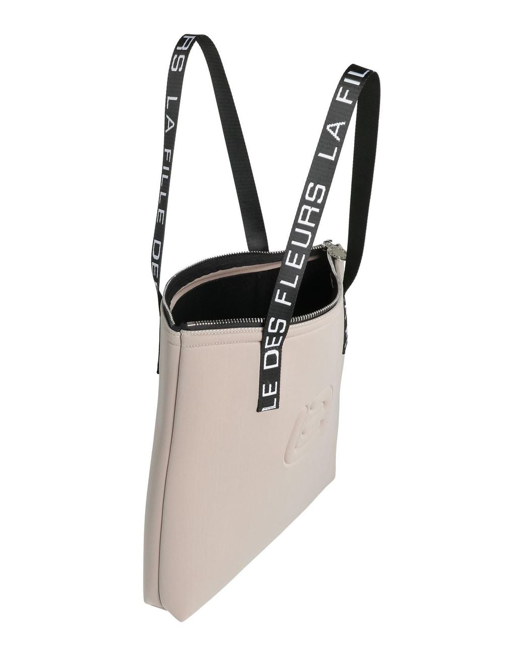 La Fille Des Fleurs Natural Shoulder Bag