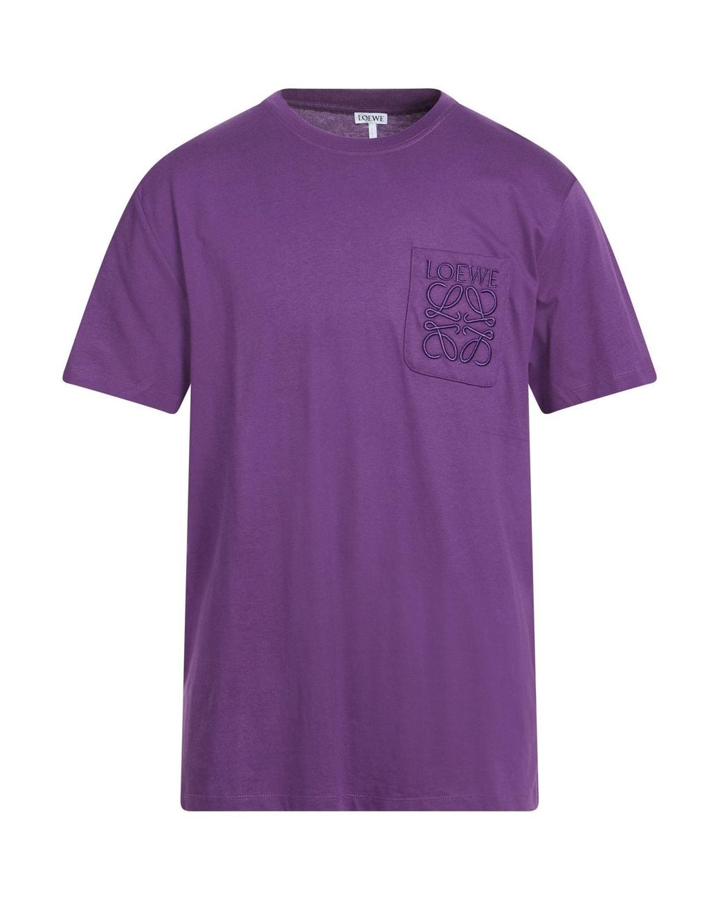 Loewe T-Shirt Cotton in Purple for Men | Lyst
