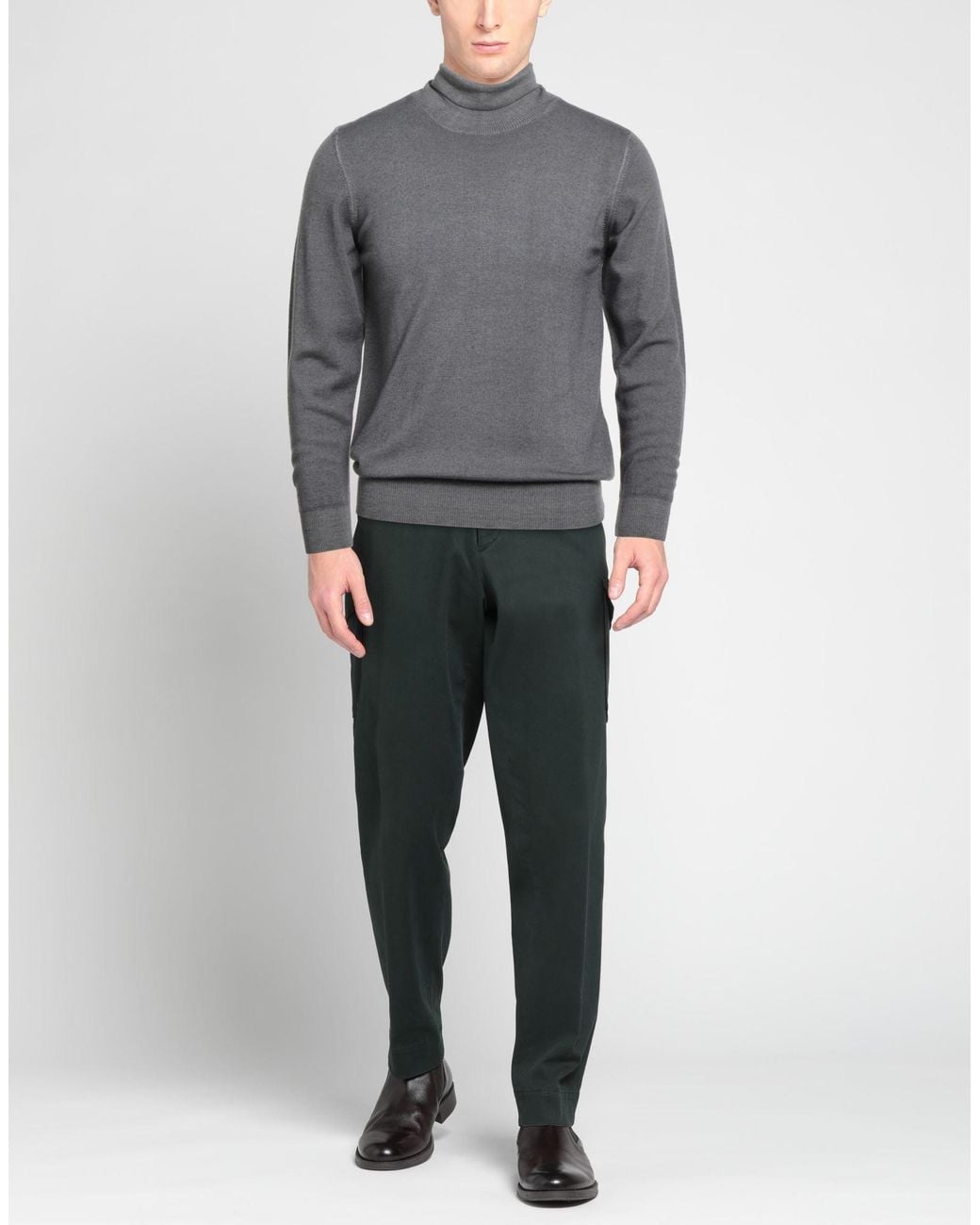 Jeordie's Gray Turtlenecks for men
