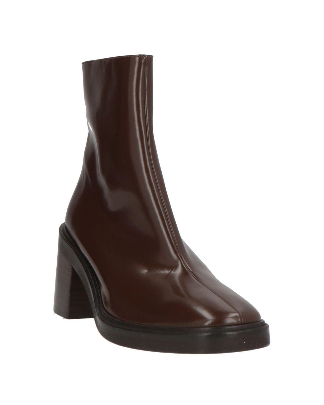 Ras Brown Ankle Boots