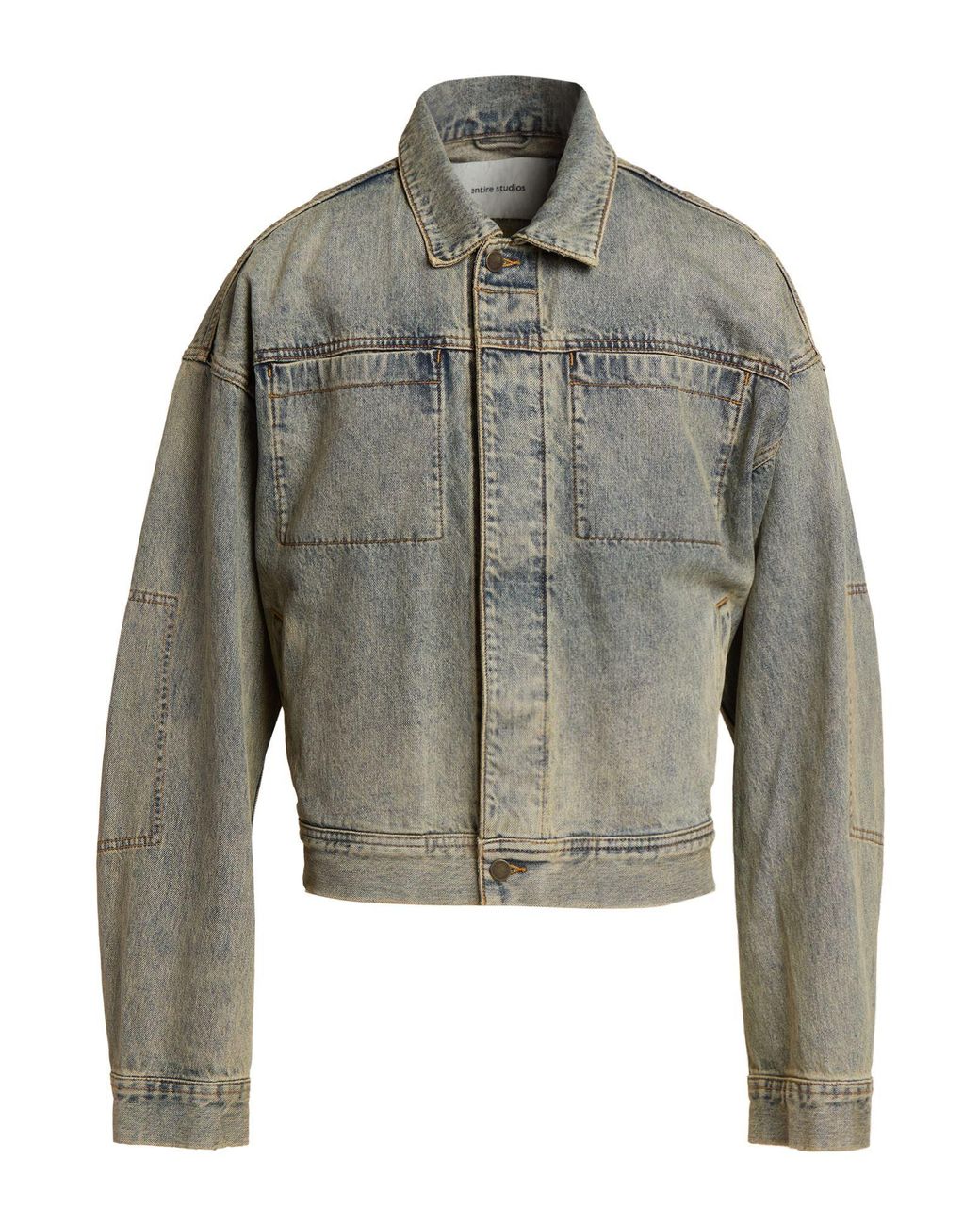 Entire studios Gray Denim Outerwear for men