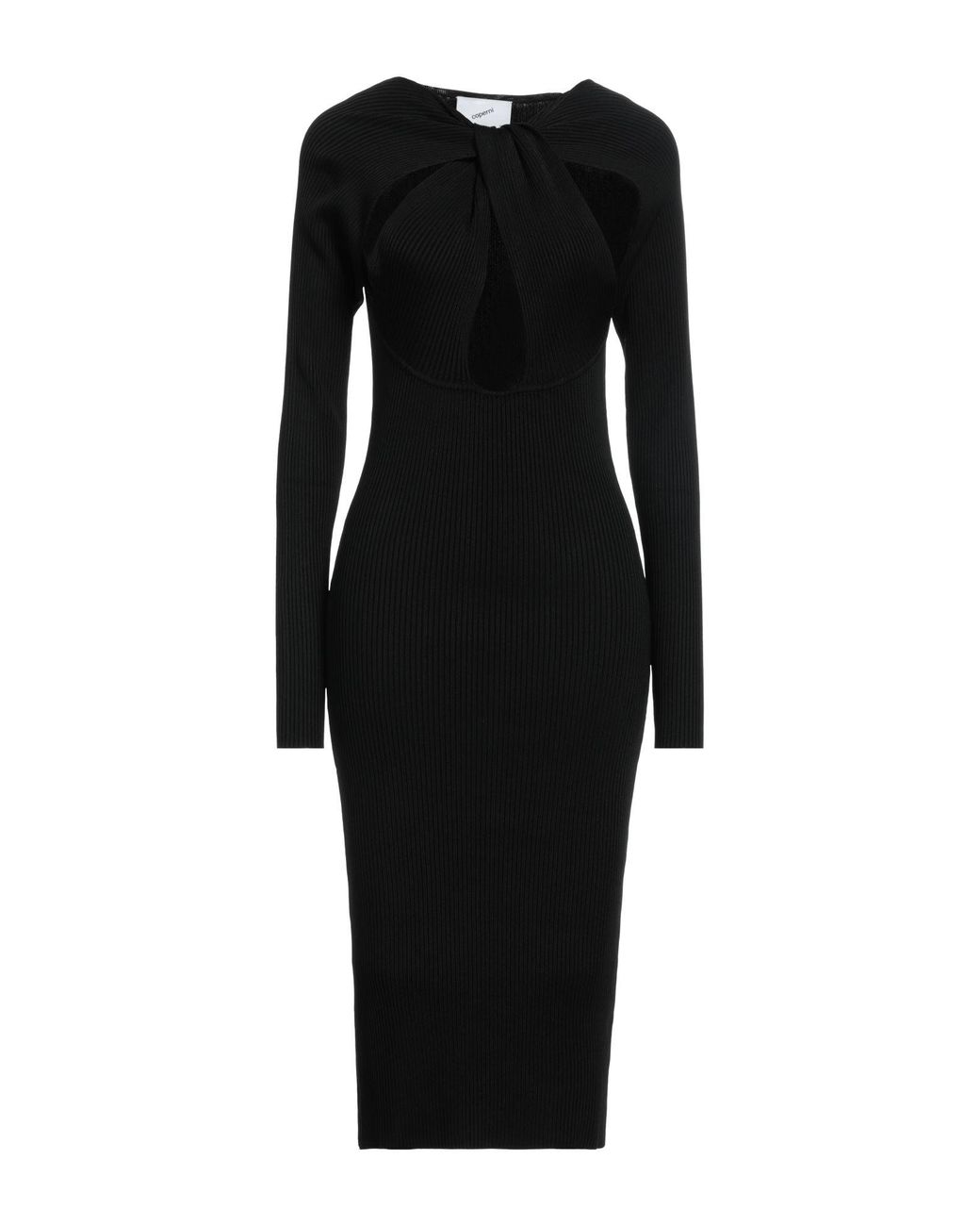 Coperni Black Midi Dress