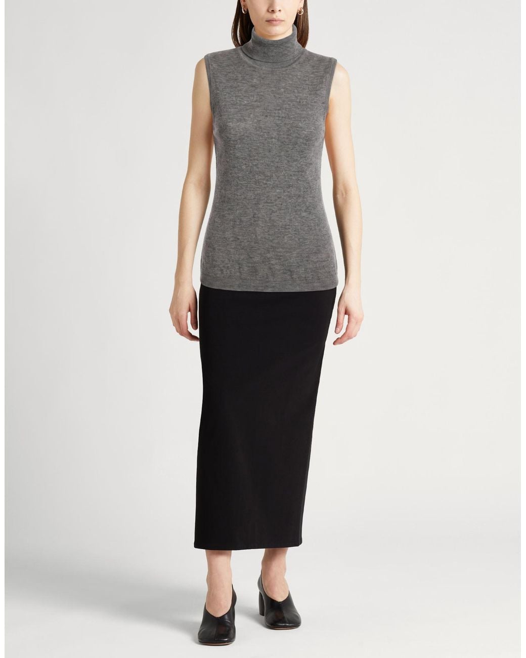 Alysi Gray Rollkragenpullover