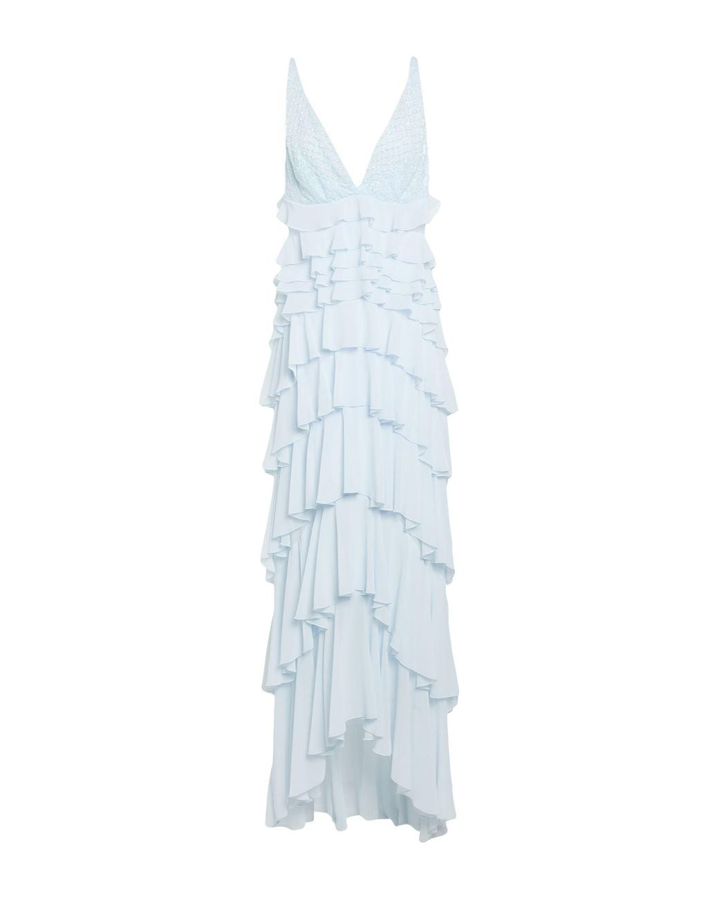 Elisabetta Franchi White Maxi Dress