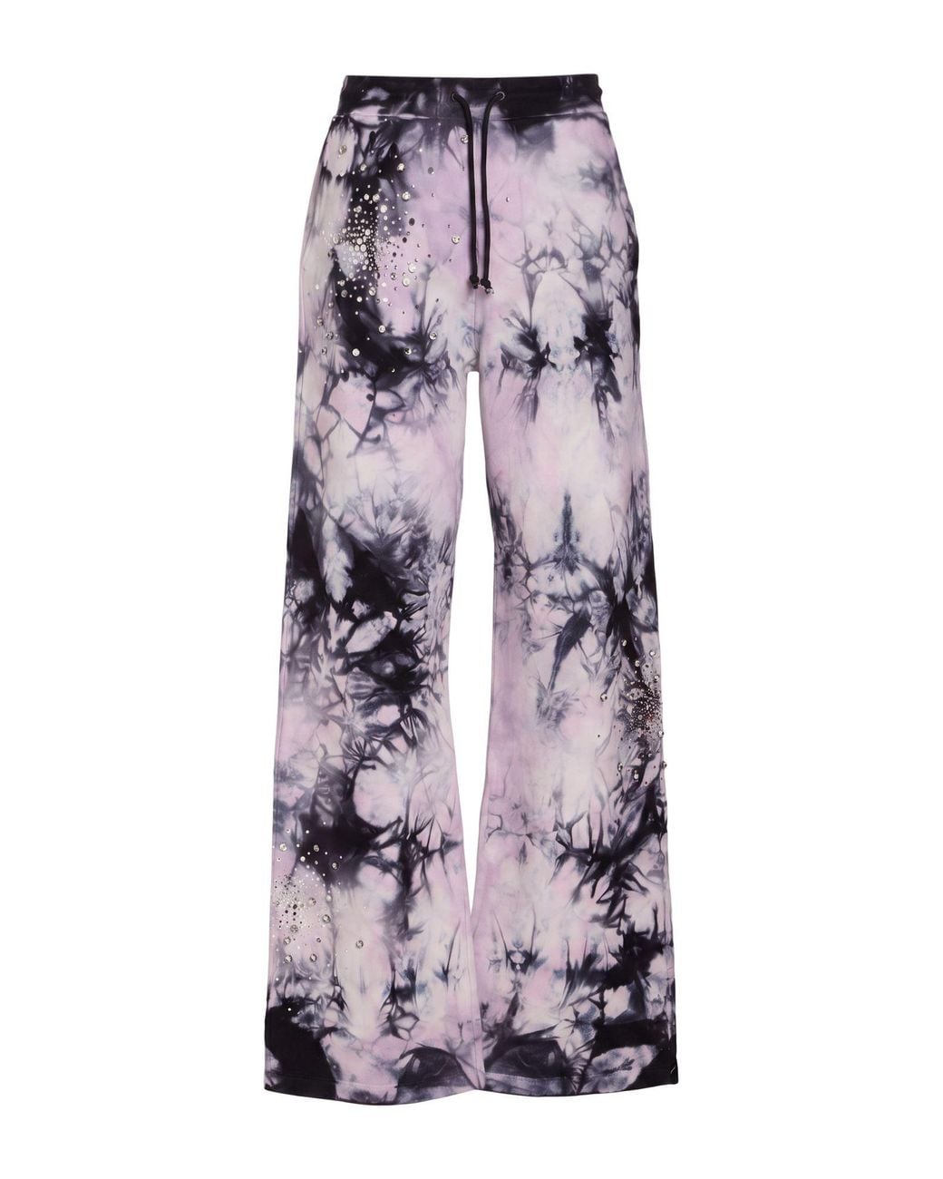 DES_PHEMMES Purple Lilac Pants Cotton