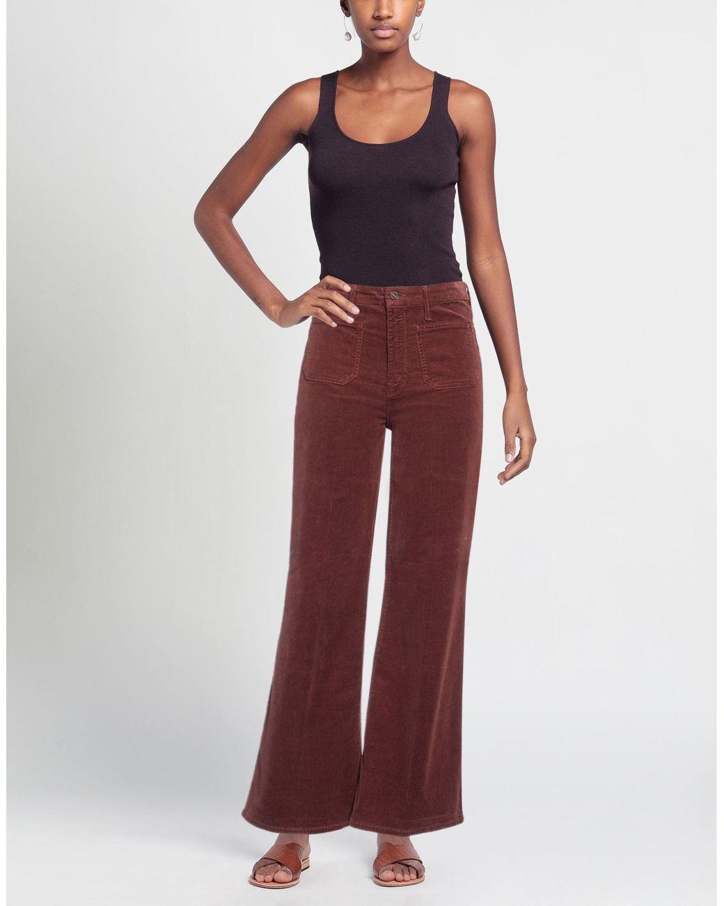 Mother Red Trouser