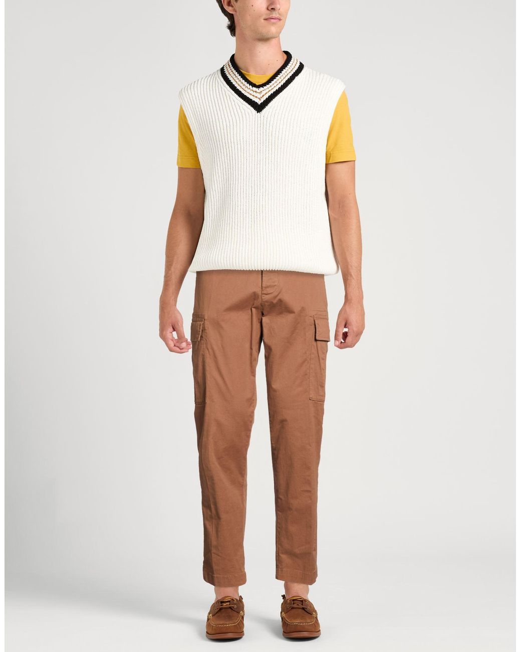 Officina 36 Brown Officina Pants for men