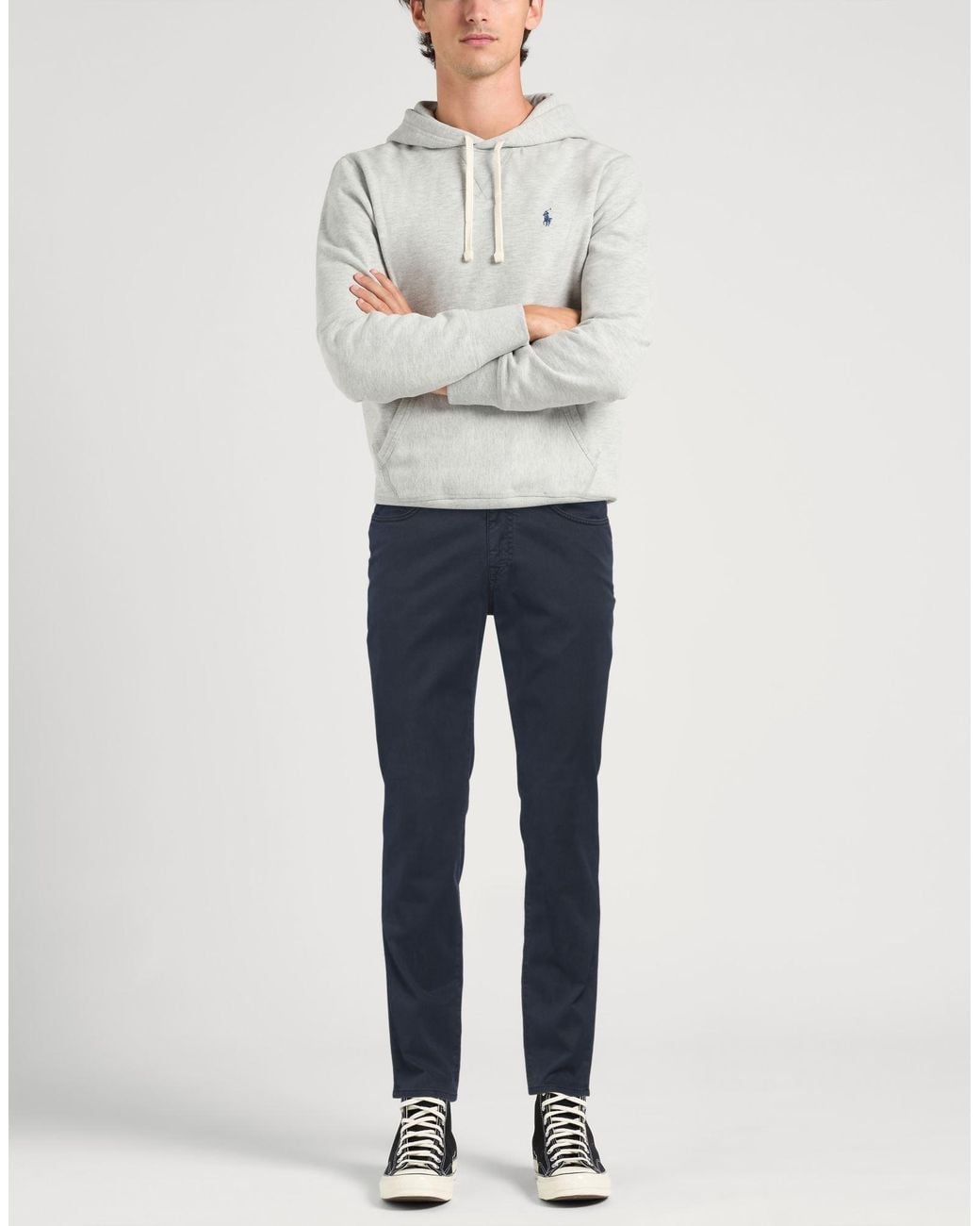 Boglioli Blue Trouser for men