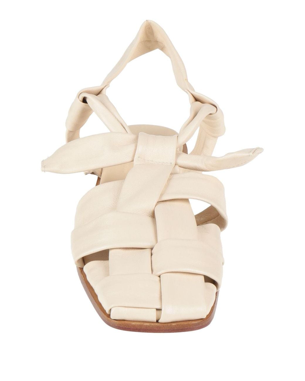 Hereu Natural Ivory Sandals Leather