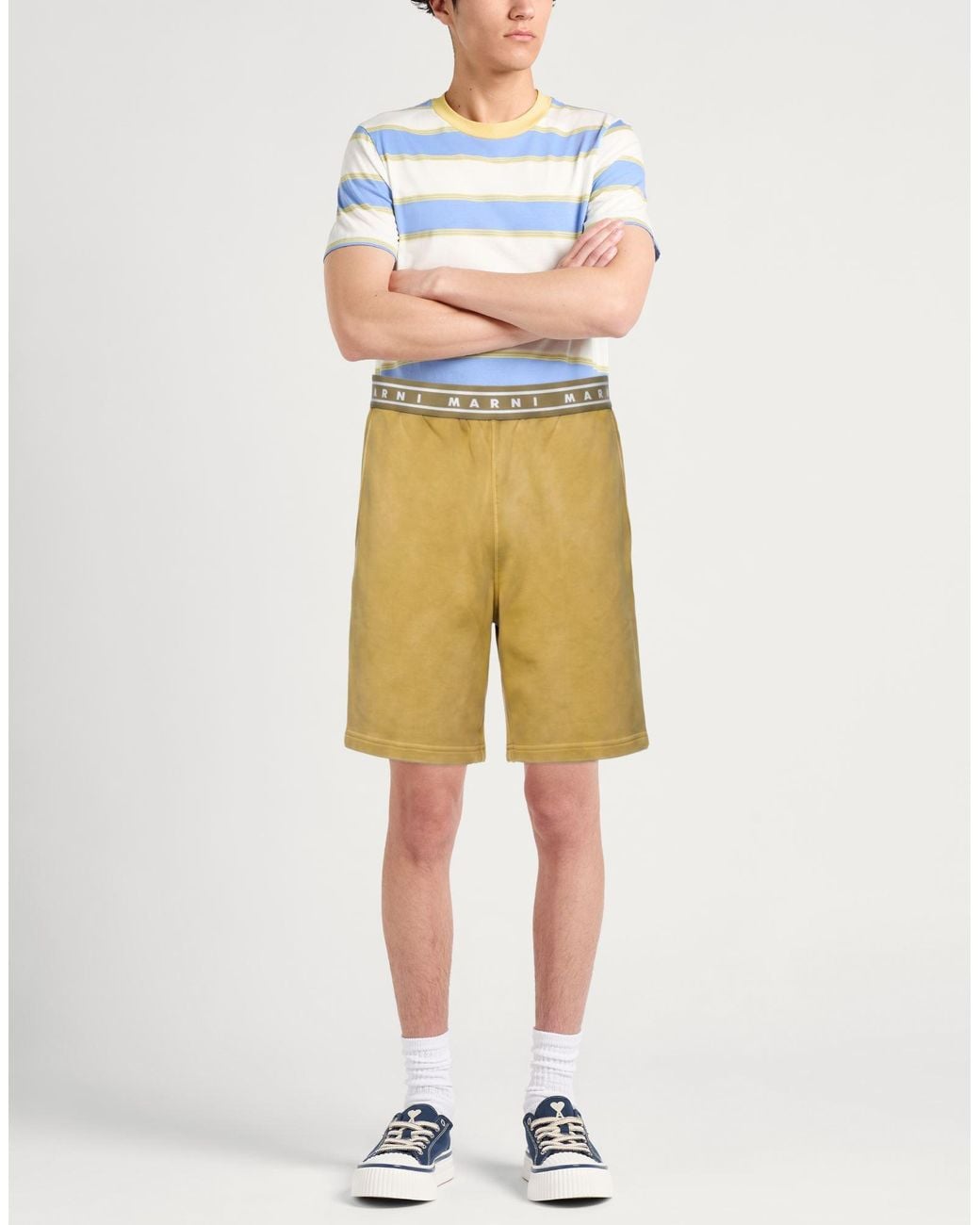 Marni Yellow Shorts & Bermuda Shorts Cotton for men