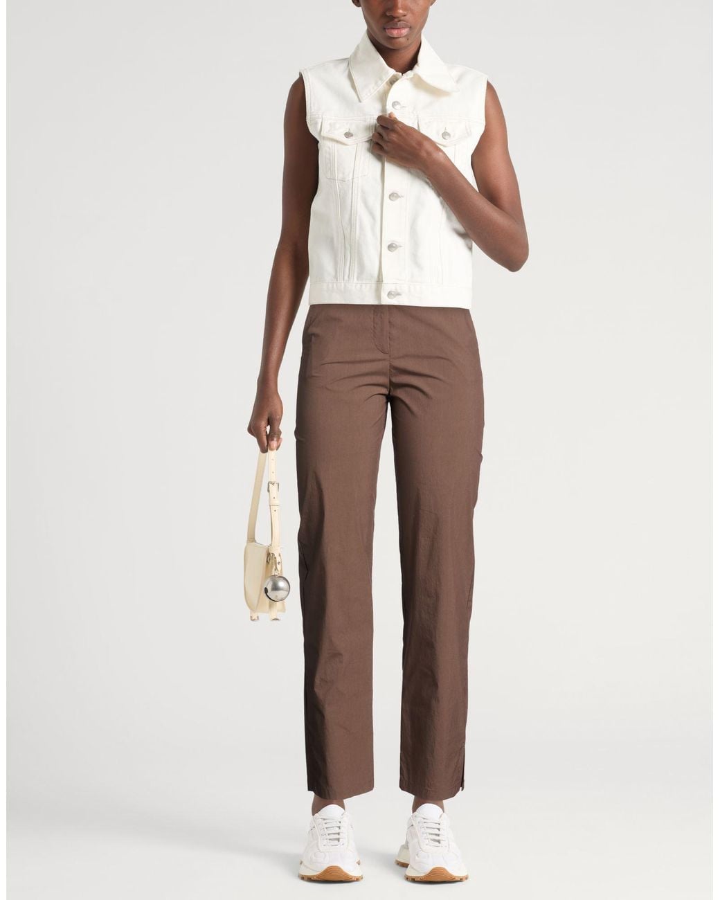 Patrizia Pepe Brown Trouser