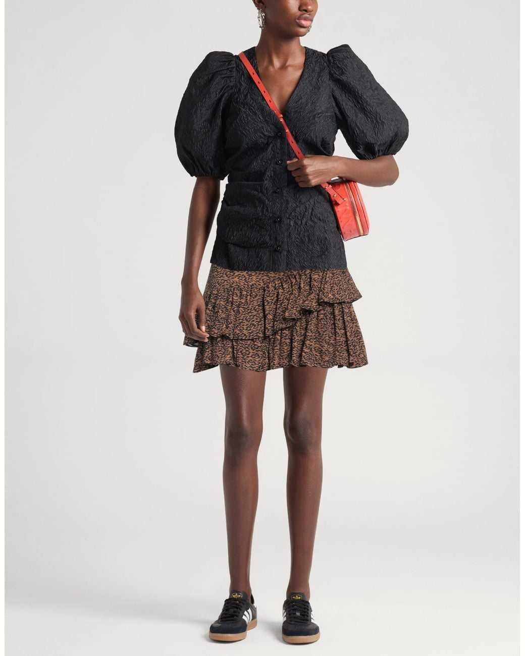 Ted Baker Brown Mini Skirt