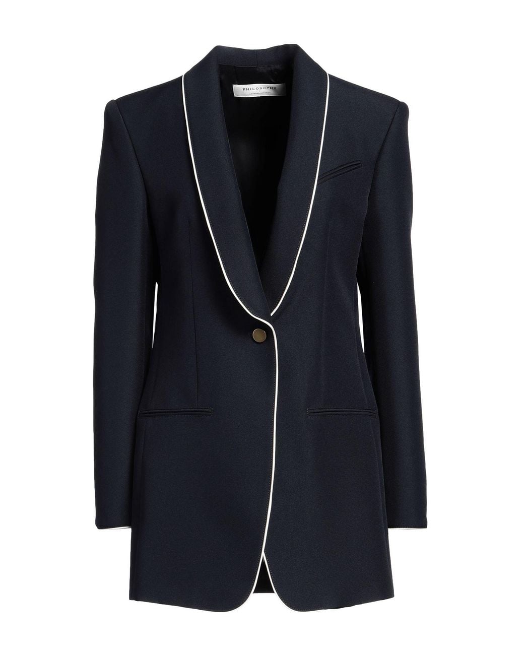 Philosophy Di Lorenzo Serafini Blue Blazer