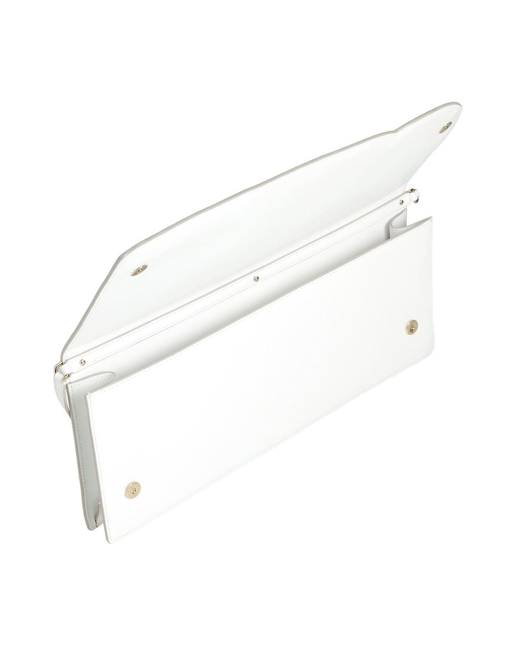 Dolce & Gabbana White Clutch Leather