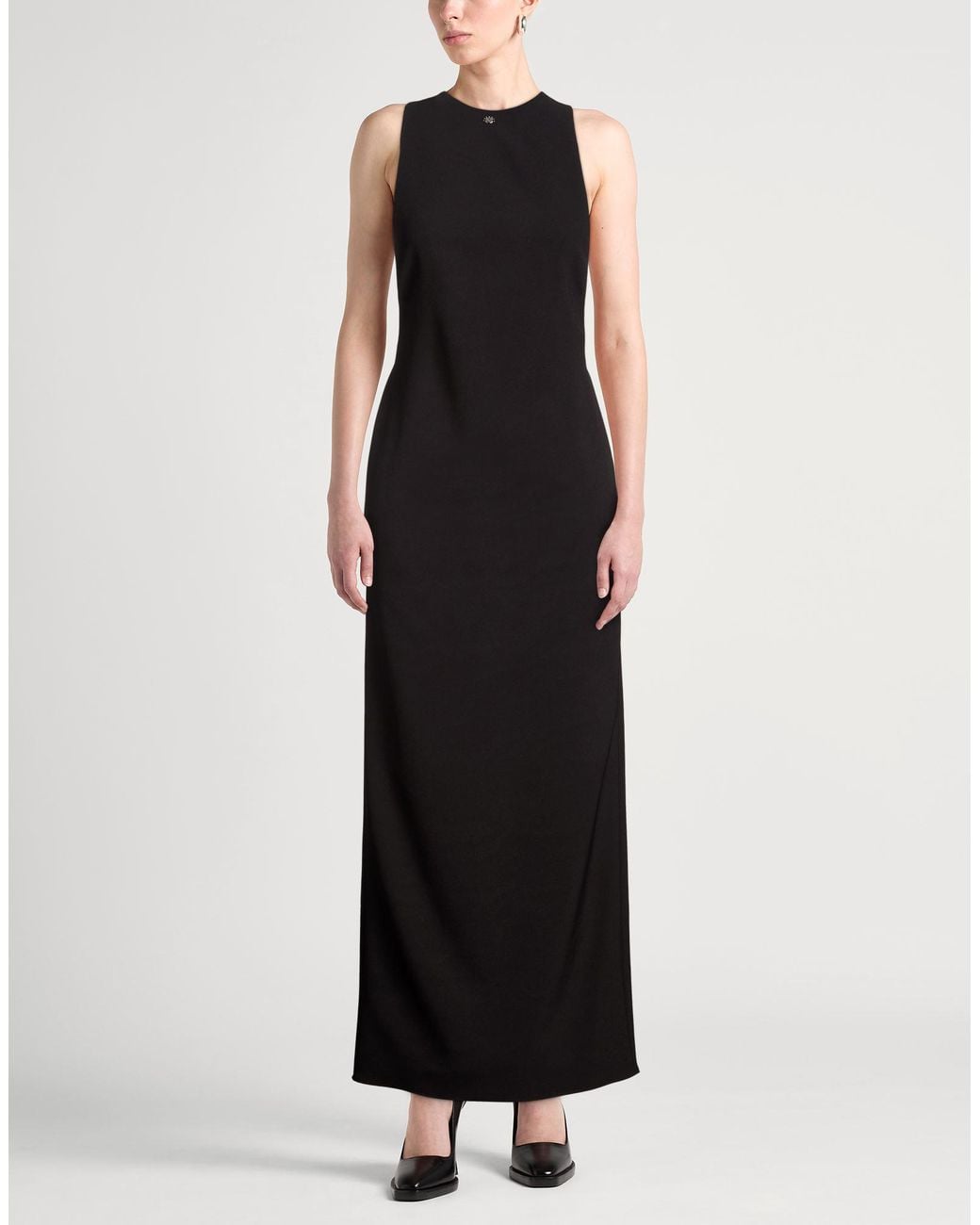 Amiri Black Maxi Dress Viscose