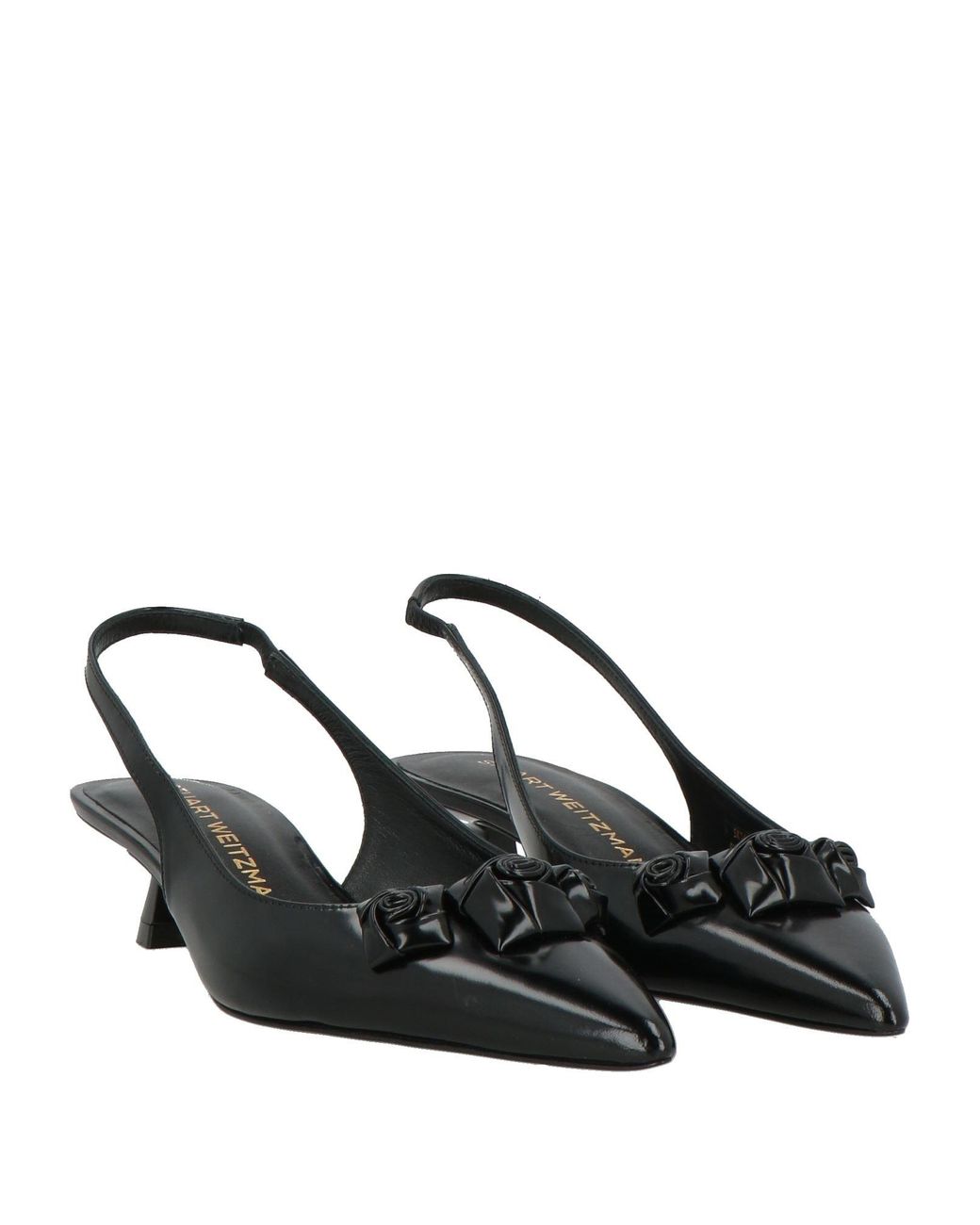 Stuart Weitzman Black Pumps Leather
