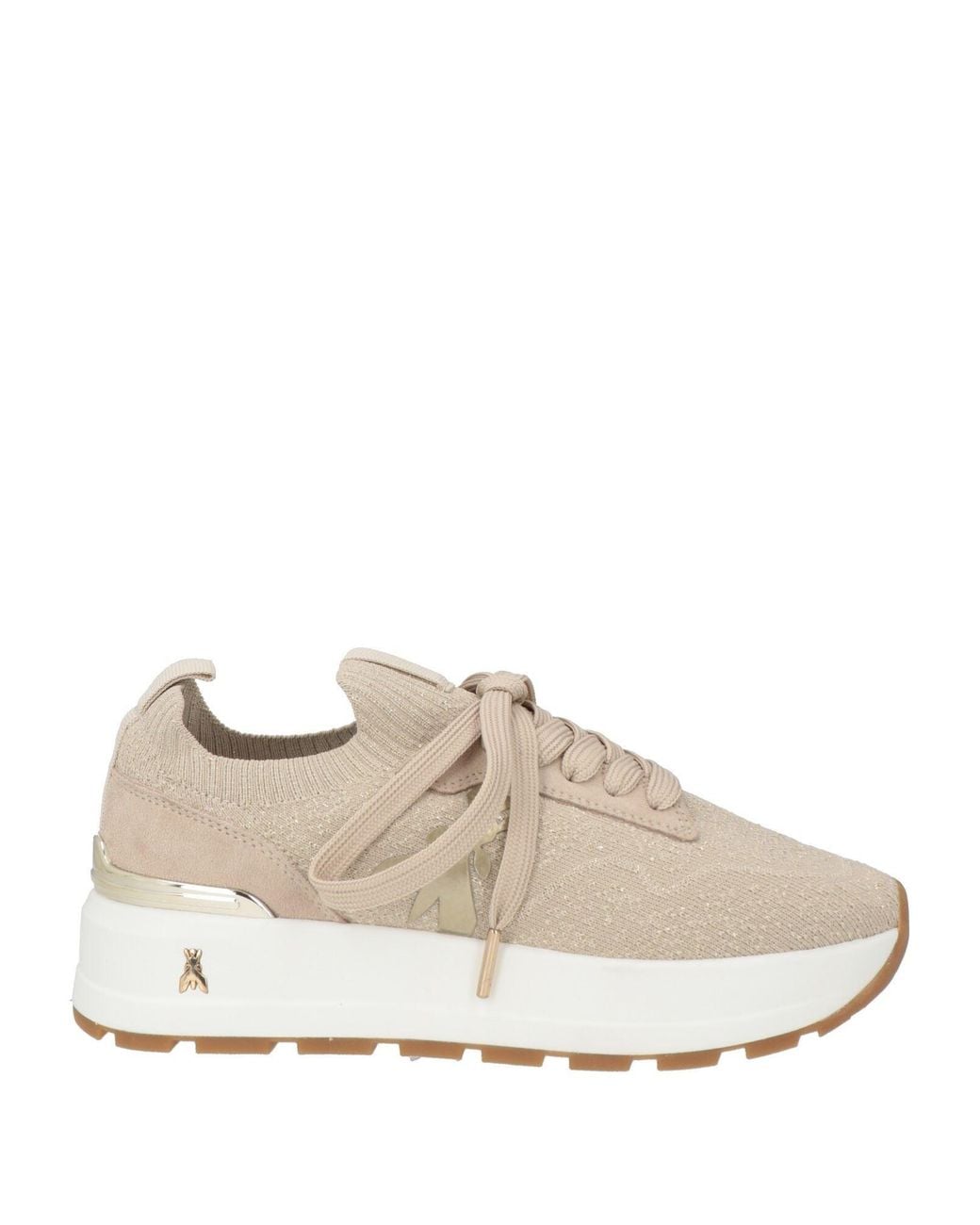 Patrizia Pepe White Sneakers Textile Fibers