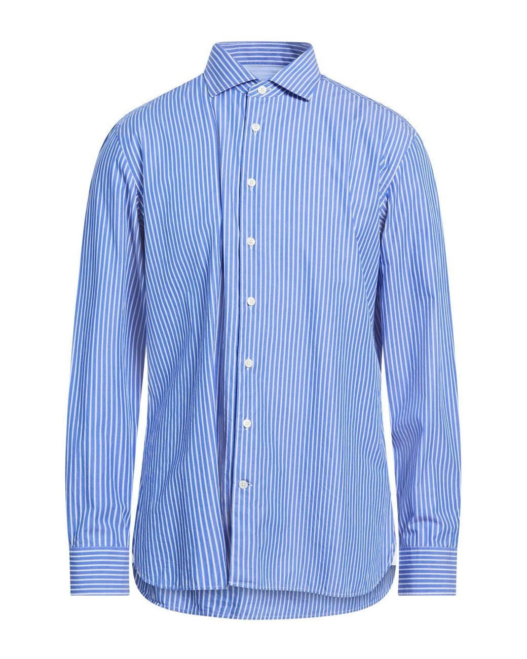 Hackett Blue Shirt Cotton for men