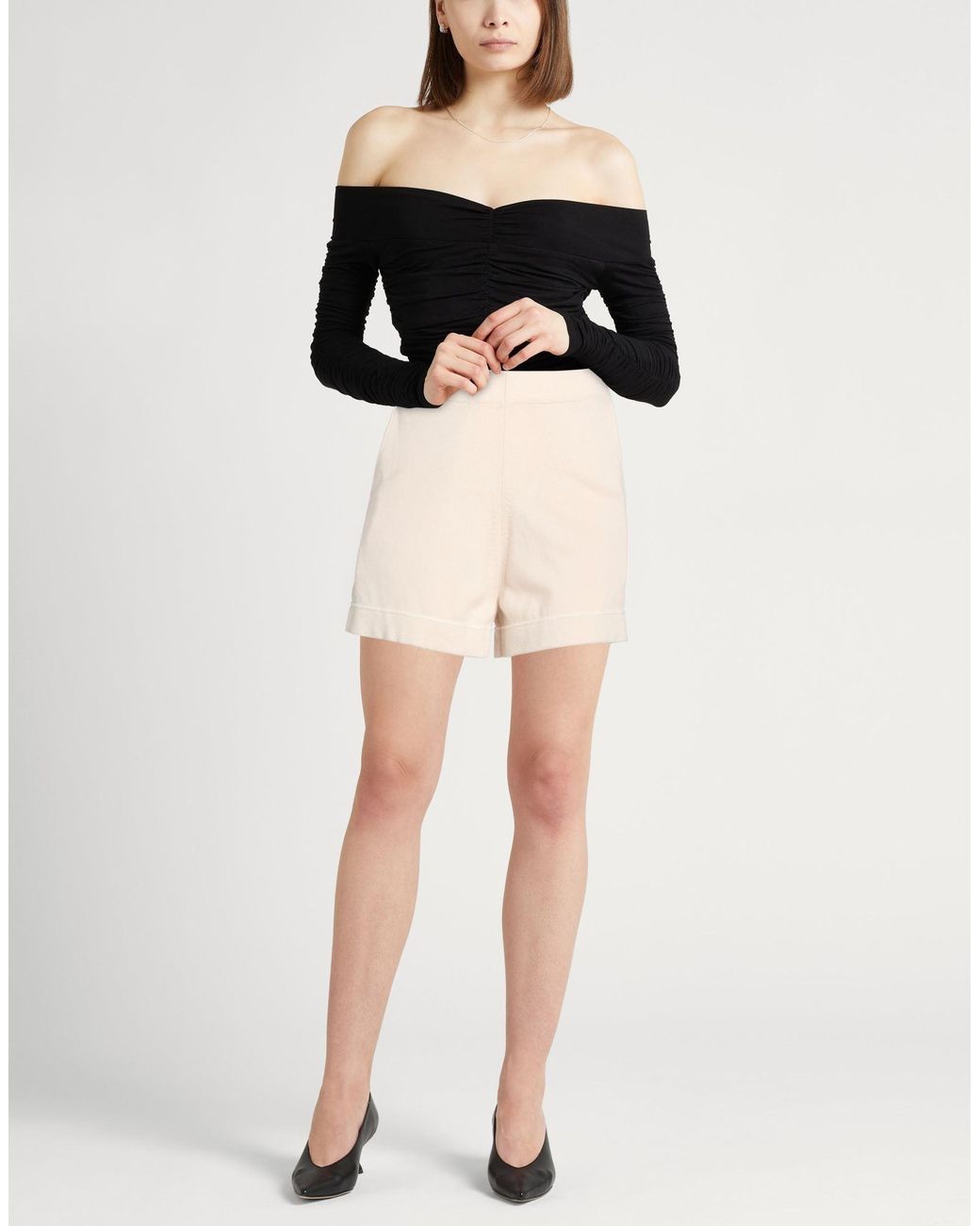 Allude Natural Shorts & Bermuda Shorts