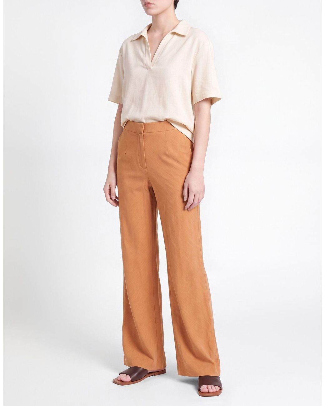 Alberta Ferretti Brown Trouser