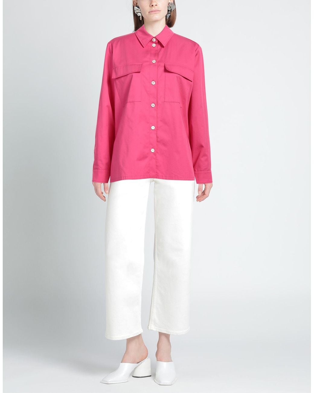Ines De La Fressange Paris Pink Shirt