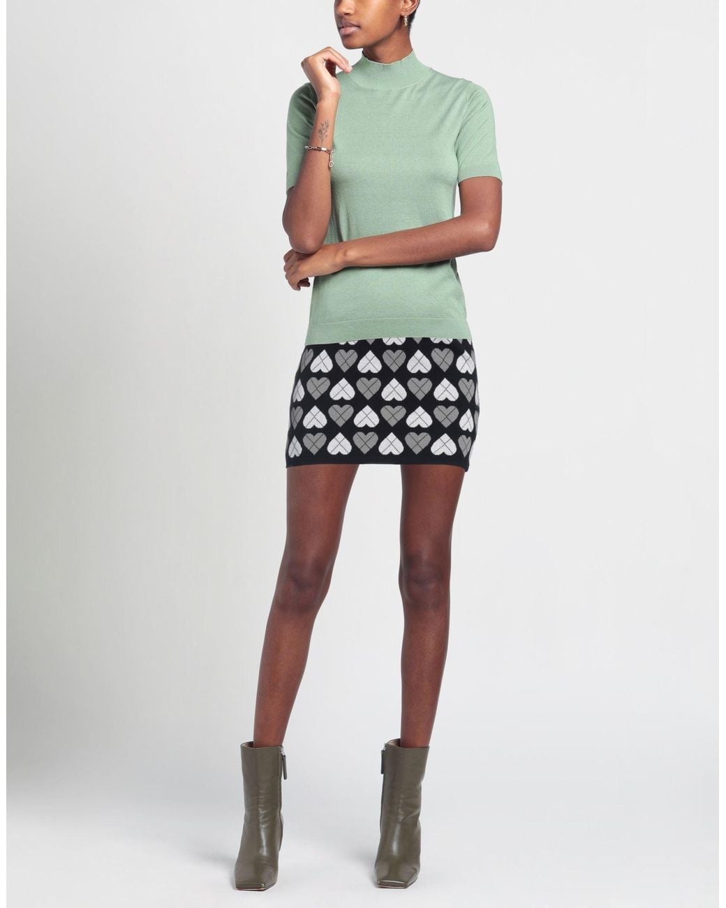 MSGM Black Minirock