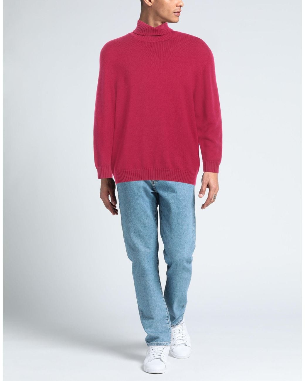 Drumohr Red Turtleneck for men