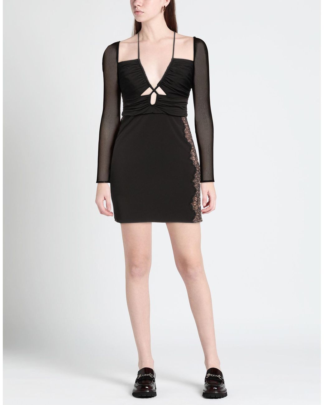 Self-Portrait Black Mini Dress