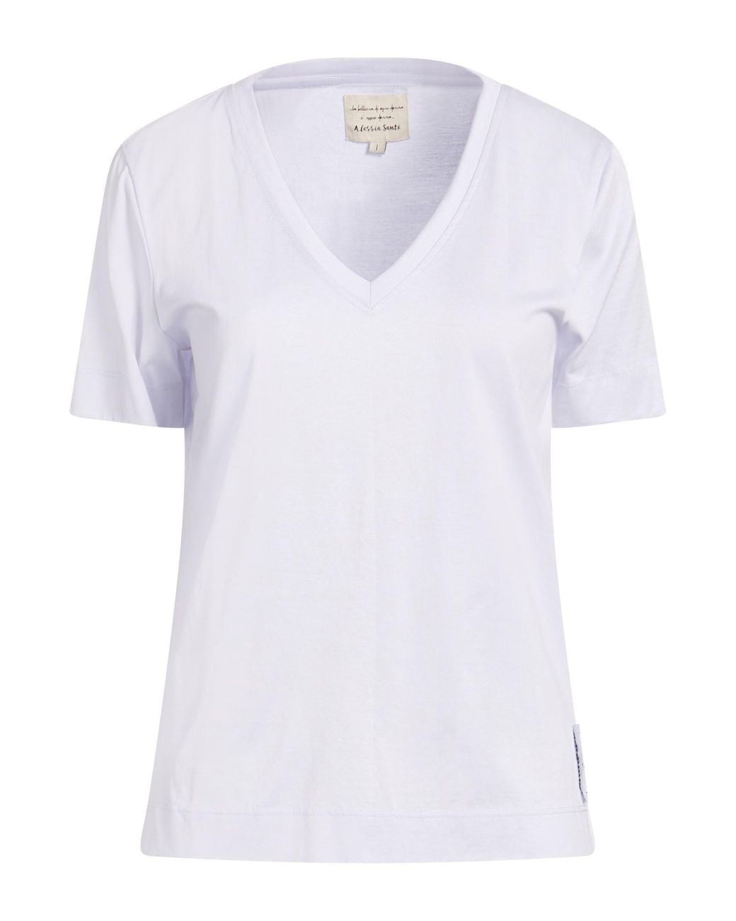ALESSIA SANTI White T-Shirt Cotton
