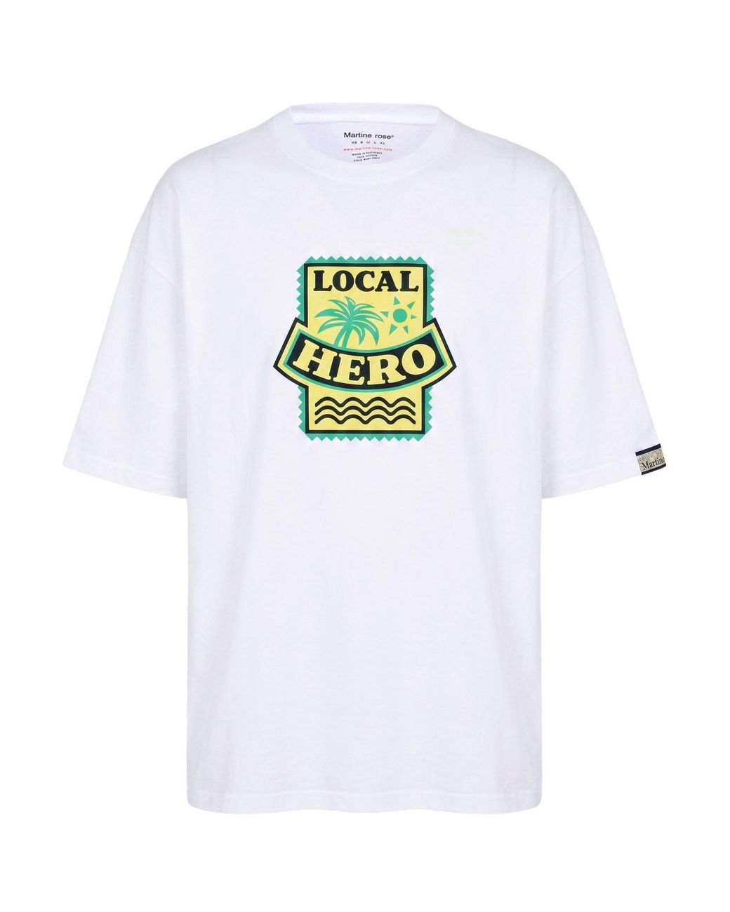 Martine Rose White T-Shirt Cotton for men