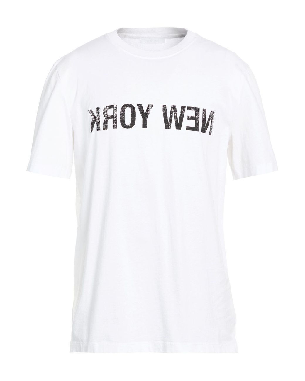 Helmut Lang White T-Shirt Cotton for men