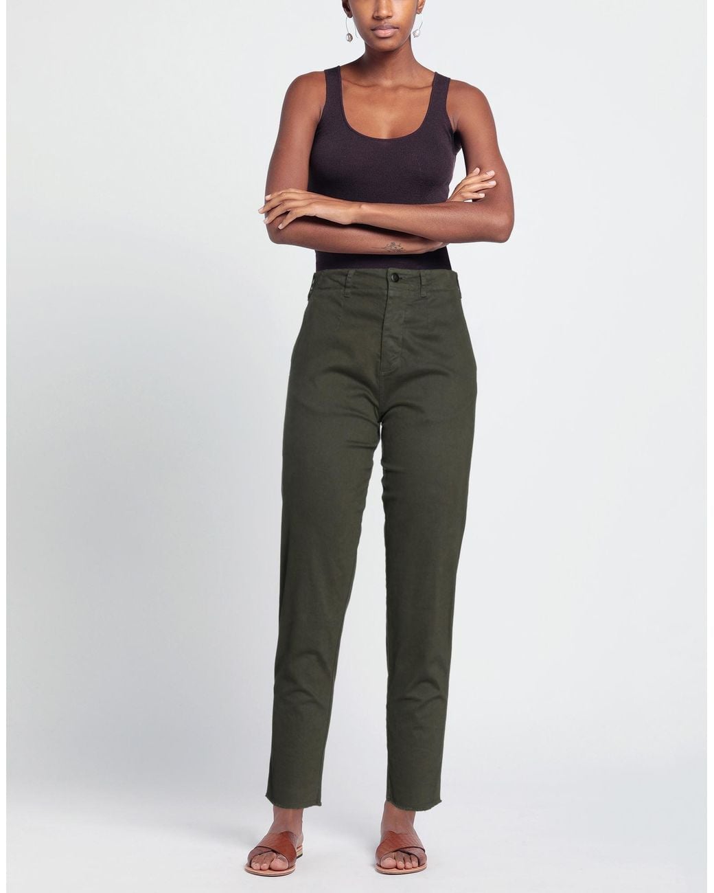 EMMA & GAIA Green Trouser
